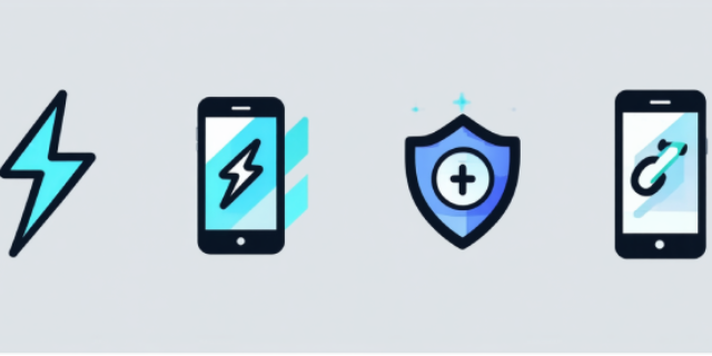 Speed, SEO, Mobile, Security icons