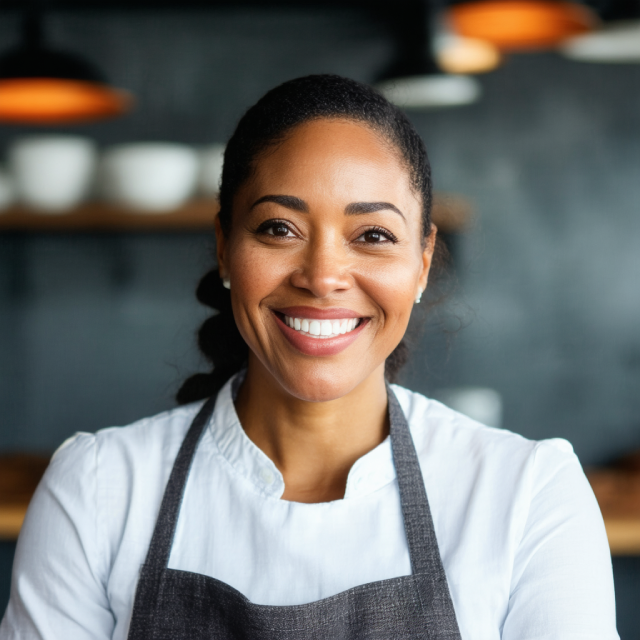 Restaurant owner headshot